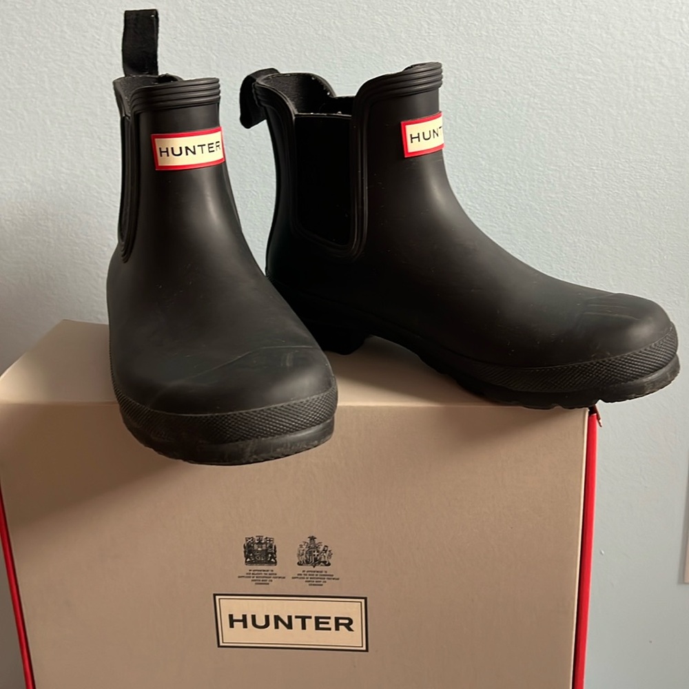 Hunter Chelsea Rain Bootie 7